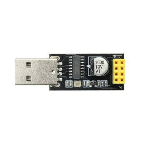 USB to UART ESP-01 Programmer Adapter with CH340G - View 1