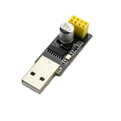 USB to UART ESP-01 Programmer Adapter with CH340G - View 3