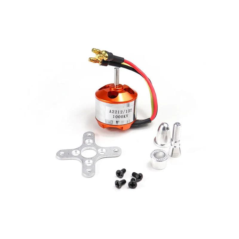 A2212 1000 KV BLDC Motor for Drone - Soldered Connector - View 1