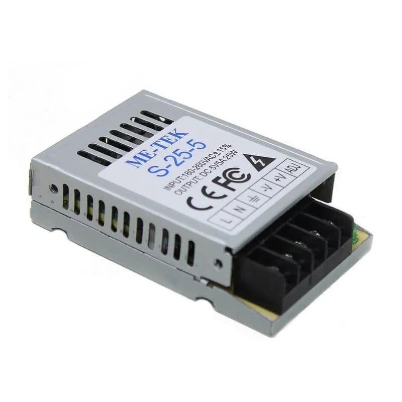 5V 5A SMPS - Industrial Economy Series Switch Mode Power Supply - View 2