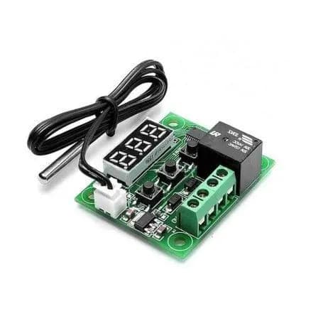 W1209 Temperature Controller DC 12V with Display & NTC Sensor - View 1