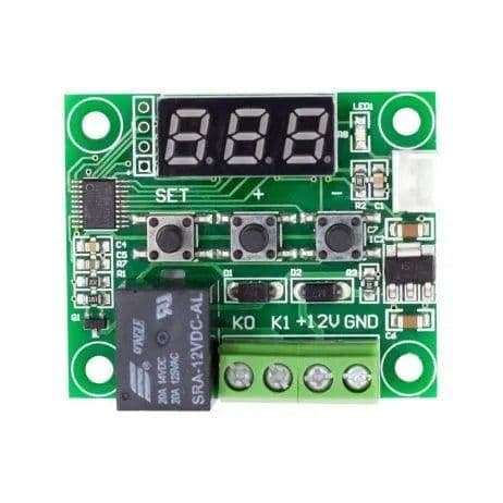 W1209 Temperature Controller DC 12V with Display & NTC Sensor - View 3