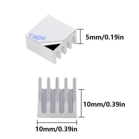 DRV8825 Stepper Motor Driver with Aluminum Heat Sink - View 3