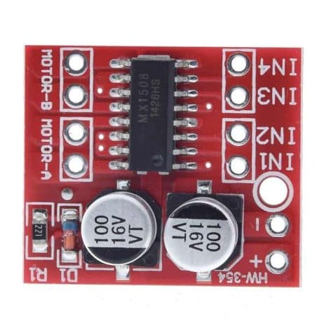 MX1508 PWM Dual H Bridge Stepper & DC Motor Driver 2.5A - View 1
