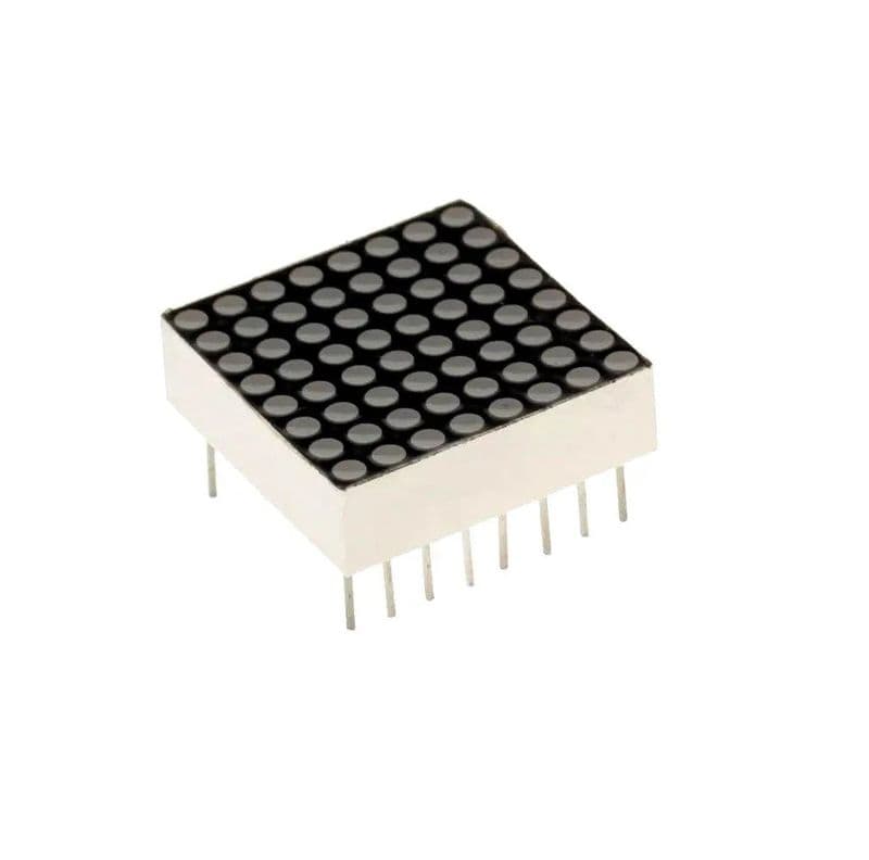 LED Dot Matrix Display Red CA 8x8 Matrix 1.9mm Pixel - View 2