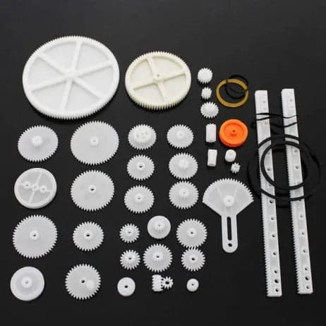 Robot DIY Gear Set - Rack and Pinion Gear Pulley Assorted 34set KindsRobot Kits - View 1