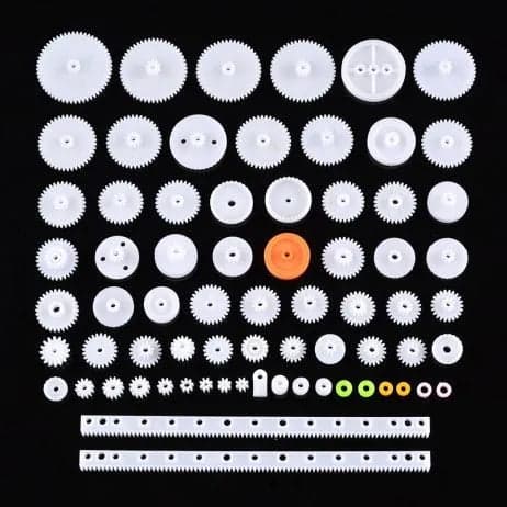 75pcs Gears Assorted Kit for DIY Robotics - View 1