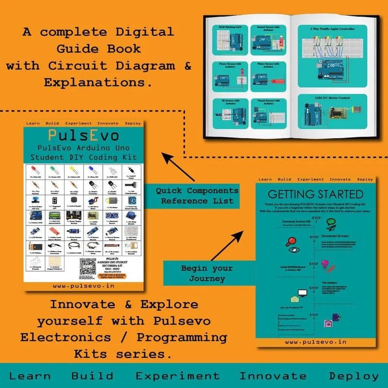 PulsEvo Arduino Uno Student DIY Coding Kit - View 2