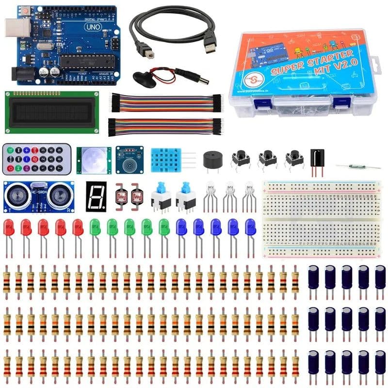 Arduino Kit - Uno Super Starter Kit V2.0 - View 1