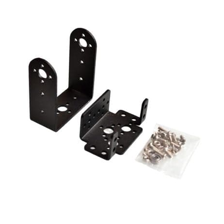2-Axis Servo Motor Bracket Kit for MG995 MG996 Series Srvo - Pan-Tilt Setup - View 1