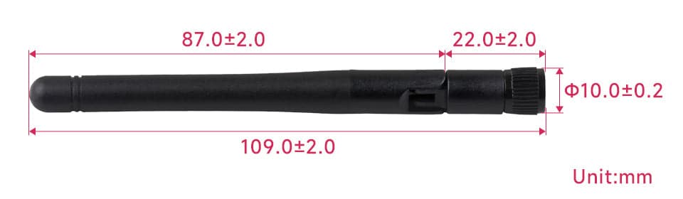 LPWA Antenna, 2dBi gain, LoRa Antenna, 868MHz - View 2
