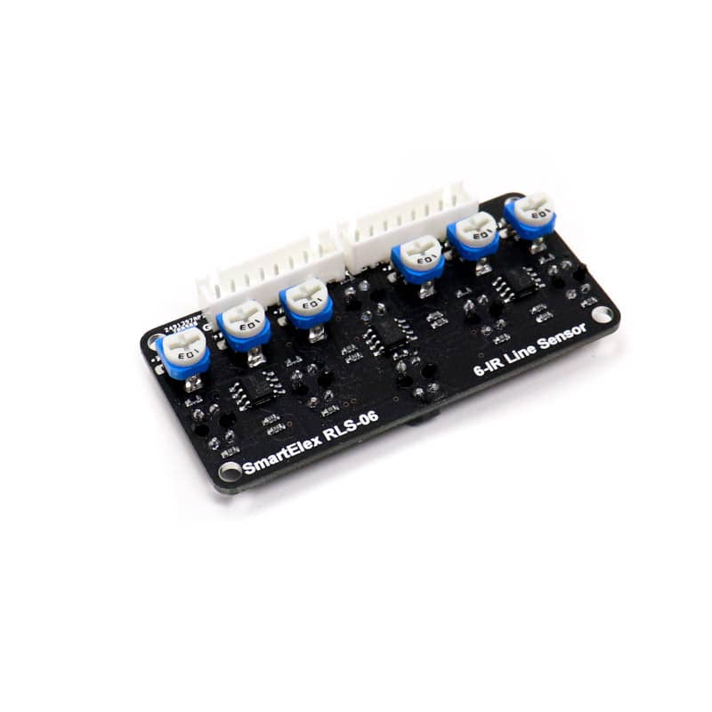 SmartElex RLS-06 Analog &amp; Digital Line Sensor Array - View 1