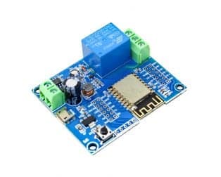 DC5-80V ESP8266, Wireless WIFI Relay, Module 1 Channel ESP-, 12F Wifi Development, Board Power Supply for, Arduino - View 1
