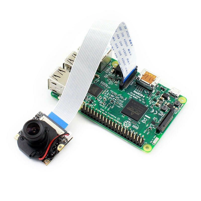 OV5647 5MP 1080P IR-Cut Camera for Raspberry Pi 3/4 with Manual Day Night Mode - View 3