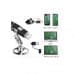 1600X 3 in 1 USB Digital Microscope Camera Endoscope 8LED Magnifier with Stand 3-in-1 Type-c Electronic Magnifier Endoscope - View 3