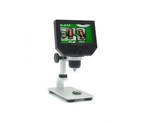 600X Zoom 3.6MP Digital Microscope with Metal Stand - View 1