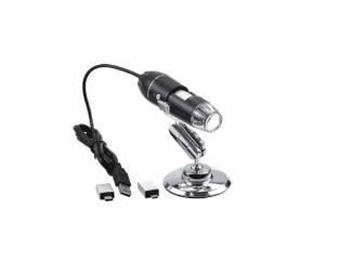 1000X 3 in 1 USB Digital Microscope Camera Endoscope 8LED Magnifier with Stand 3-in-1 Type-c Electronic Magnifier Endoscope - View 1