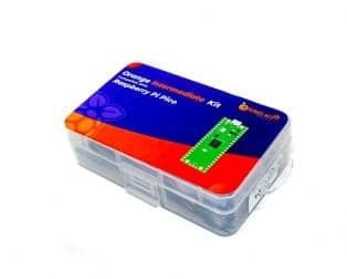 Orange Raspberry Pi Pico – Intermediate - View 1