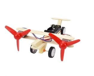 DIY Educational Toy Kit Double Propeller Glider Plane - View 1