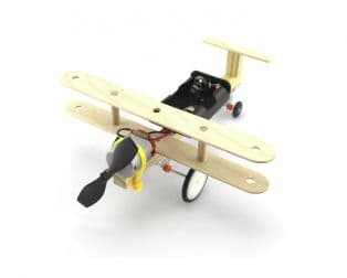DIY Educational Toy Kit Single Propeller Glider Plane - View 1
