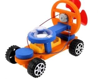 DIY Educational Early Learning Wind Colorful Car Toy - View 1