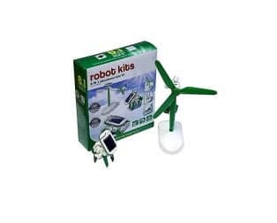 6 in 1 DIY Solar Powered Car Windmill Puppy Airboat Plane Learning Toy Kit - View 1
