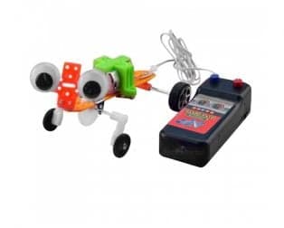 DIY Creeping Tiny Gecko Drive By Wired Remote Control - View 1