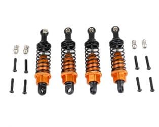 65mm Metal Front/Rear Shock Absorber for RC Car (Pack of 4) - View 1