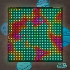 Pico W Smart LED Matrix – Stellar Unicorn (16x16 – 256 pixels) - View 1