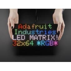 Adafruit 2278 / 2279 / 2277 / 2276 RGB LED Matrix - 64x32 - View 1