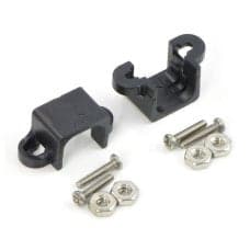 Pololu 989 / 1086 Micro Metal Gearmotor Bracket Pair - View 1