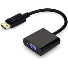 DP to VGA Adapter Cable Male to Female Converter - View 1