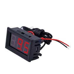 Red LED Temperature Meter -50~110 Degree C Detector Sensor Probe 12V Digital Thermometer Monitor Tester - View 1