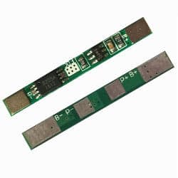 3.7V lithium battery protection board for polymer 18650 pad spot welding - View 1