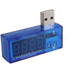 Digital USB Mobile Power charging current voltage Tester Meter Mini USB charger doctor voltmeter ammeter - View 1