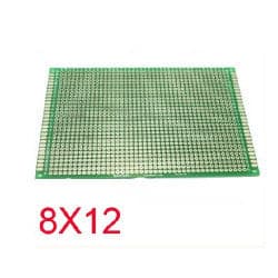 Double Side Copper Prototype Pcb Universal Board 8 X 12 Cm - View 1