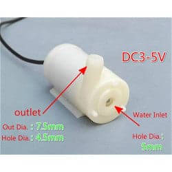 Mute Submersible Pump Water Pump Dc 3V 5V For Pc Cooling Water Circulation - View 1