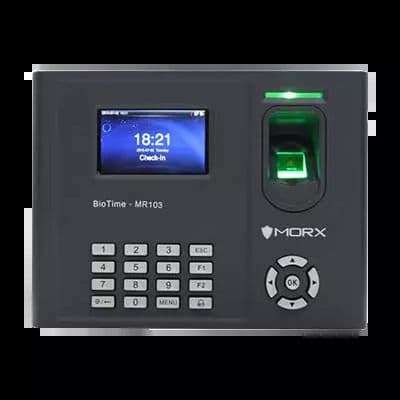 MORX BIOTIME MR103 - Biometric Attendance System - Morx - View 1