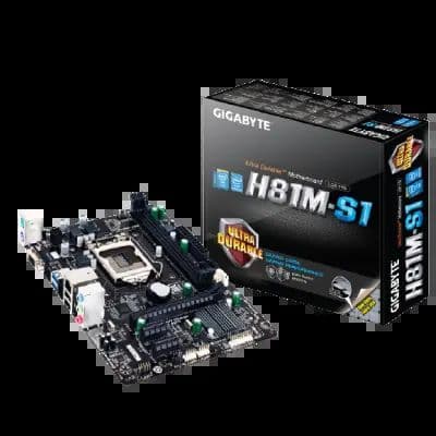 Gigabyte GA-H81M-S1 Motherboard - View 1