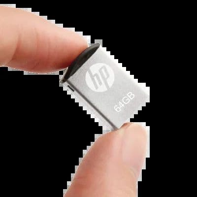 HP v222w 32GB/64GB USB 2.0 Pendrive ( Silver ) - View 1