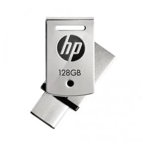 HP X5000M 32GB/64GB/128GB GB OTG Drive USB 3.1 Metallic Flash Drive - View 1