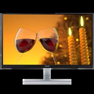 Acer RT240Y 23.8'' Full HD ZeroFrame IPS LED Monitor - (HDMI, VGA & DVI Ports) Stereo Speakers with Eye Care Features & Suitable for Work & Study from Home - View 1