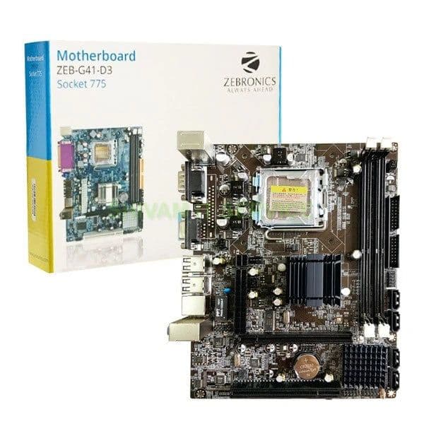 Zebronics Motherboard ZEB-G41 Socket 775 - View 1