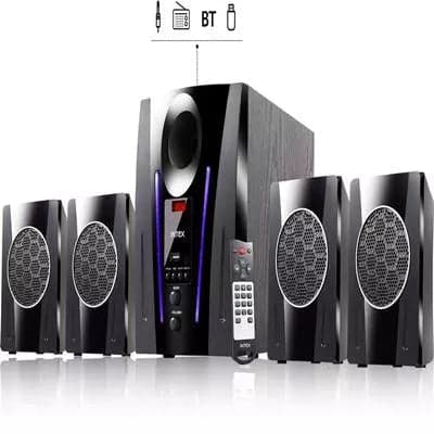 Intex IT-2650 Digi Plus FMUB 60 Watt 4.1 Channel Wireless Bluetooth Multimedia Speaker (Black) - View 1