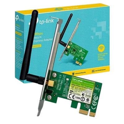 TP-Link TL-WN781ND 150Mbps Wireless N PCI Express Adapter | 2dBi Detachable Omni Directional (RP-SMA) | Compatible with Windows 10/8.1/8 (32/64bits) - View 1