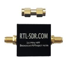 Broadcast AM Reject High Pass Filter (2.6 MHz HPF) by RTL-SDR Blog - View 1