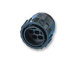 206426-1-Plug, Pin Contact, 3 Way - View 1
