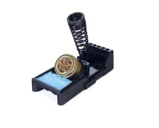 YIHUA X-4 Premium Soldering Iron Holder with Brass Wool, Cleaning Sponge and Solder Tip Slots - View 1