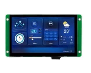 7.0 Inch LCD Tactus Screen Model: DMG10600T070_01WTC (Industrial Grade) - View 1
