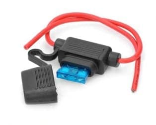 Waterproof In Line Blade Fuse with Holders for Car Fuse Replacement – 5pcs - View 1
